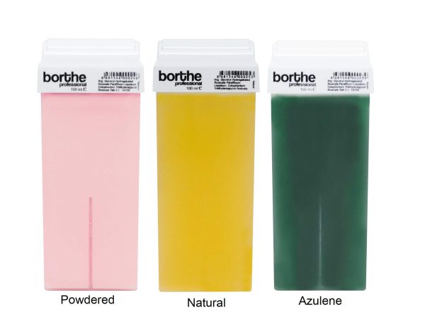 Borthe Professional New Hair Removal Depilatory Wax Roll-on Cartridge